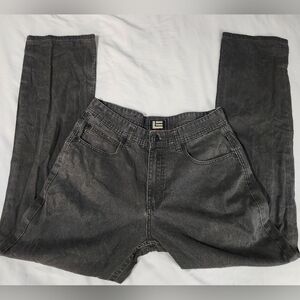 Jordan Craig Dark Black Faded Relaxed Jeans
